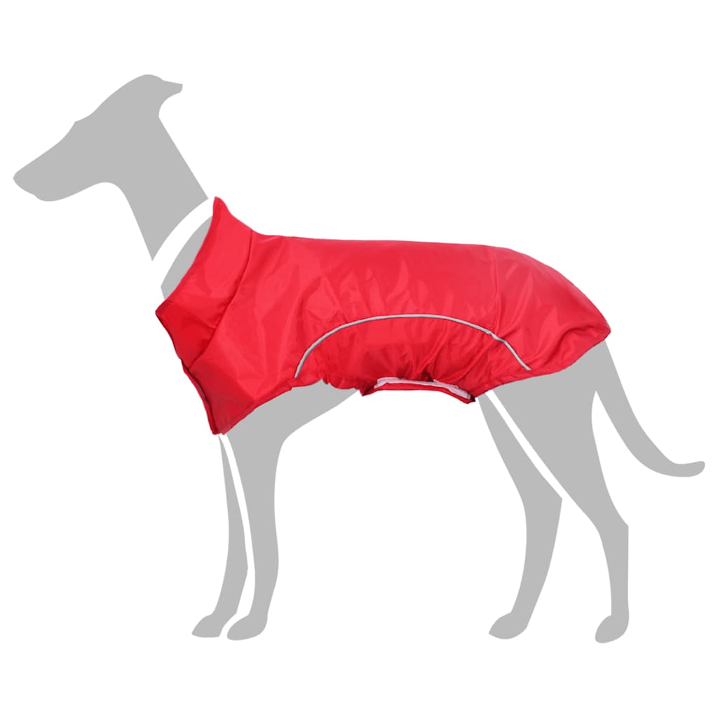 Hunde Regenmantel Mit Reflexstreifen Polyester