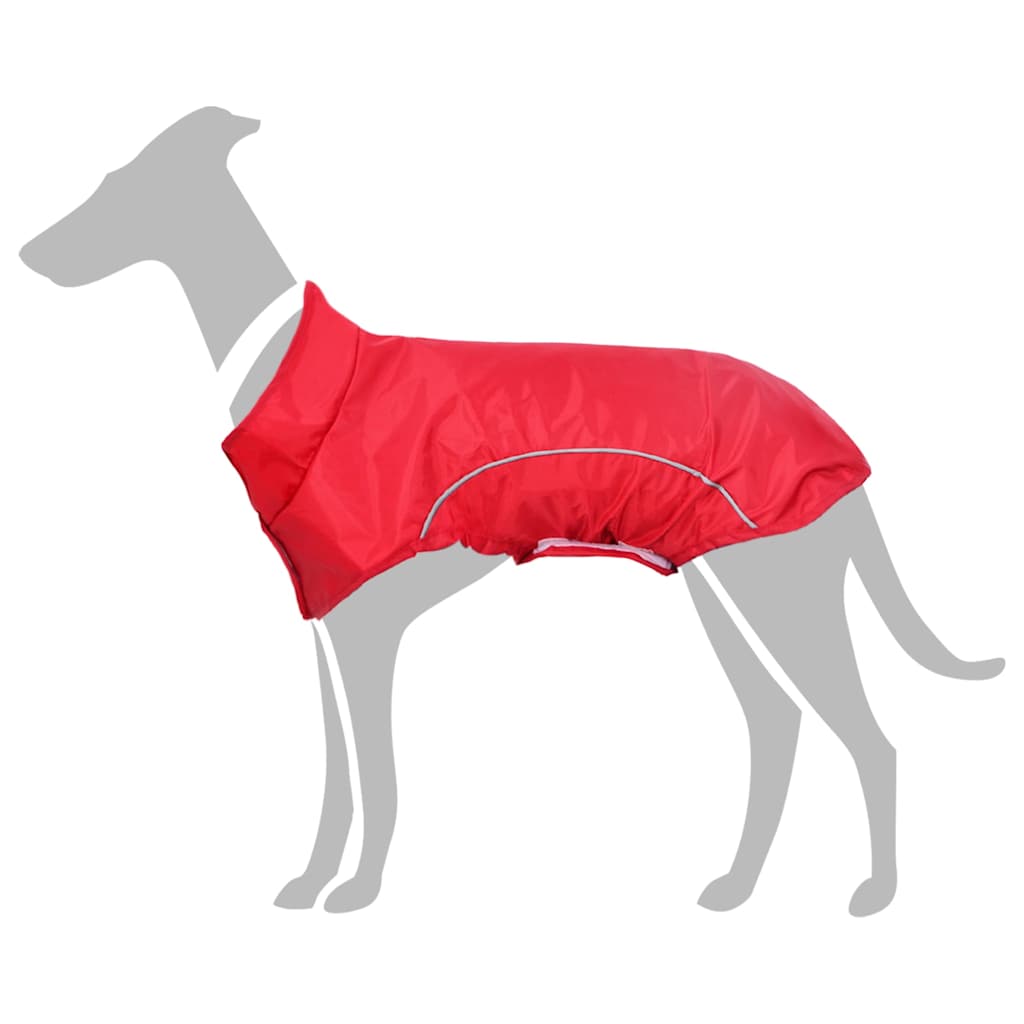 Hunde Regenmantel Mit Reflexstreifen Polyester