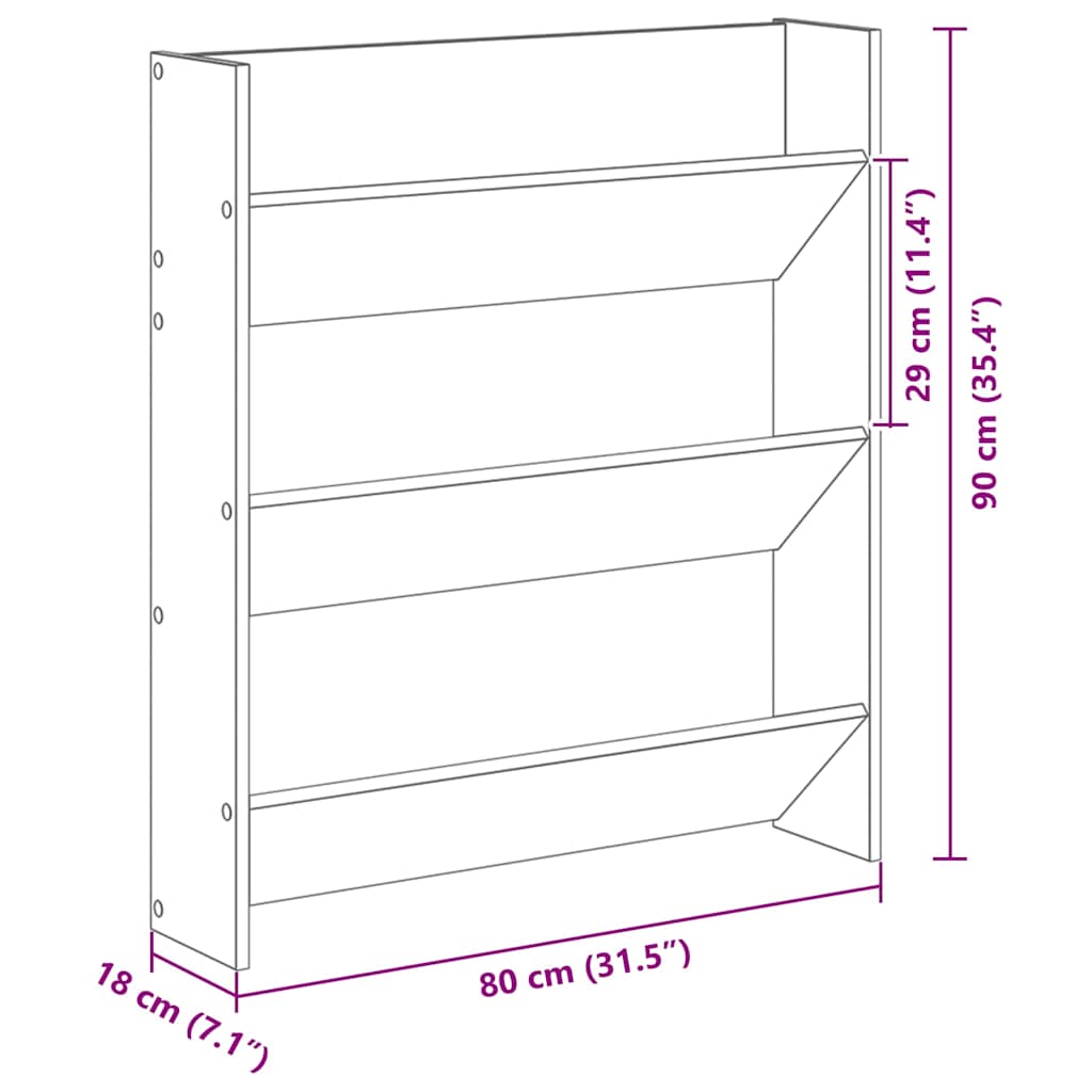 Schuhschrank Holzwerkstoff