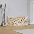 Brennholzregal 70X43X34,5 Cm Kaltgewalzter Stahl