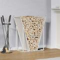 Brennholzregal 69,5X35X81 Cm Kaltgewalzter Stahl