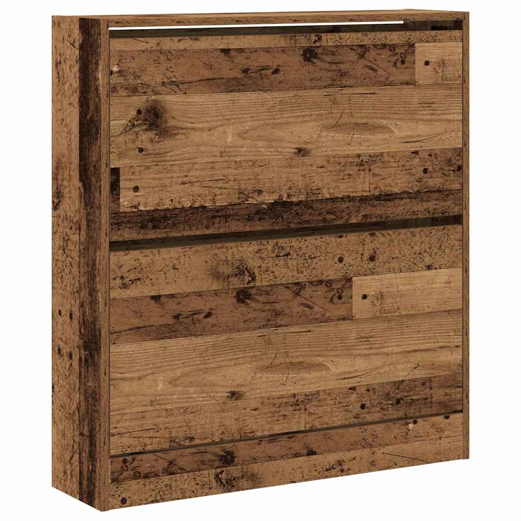 Schuhschrank Mit Regal Holzwerkstoff