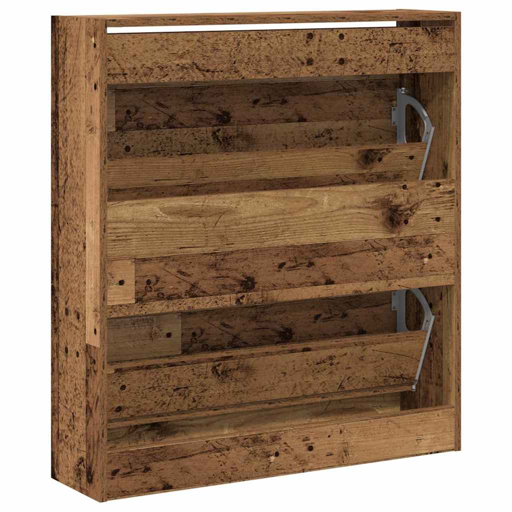 Schuhschrank Mit Regal Holzwerkstoff