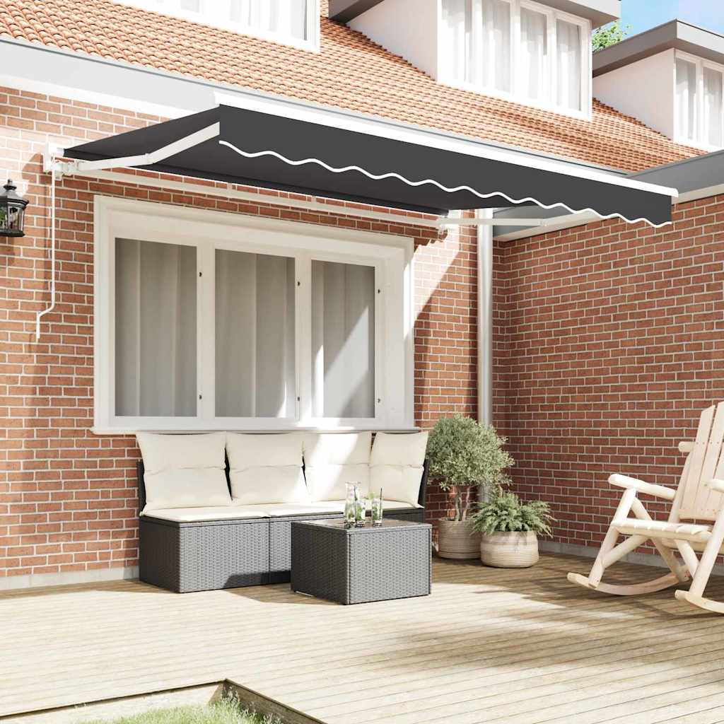 Markisenrahmen Anthrazit 250 X 200 Cm Anthrazit (Weißer Rahmen)