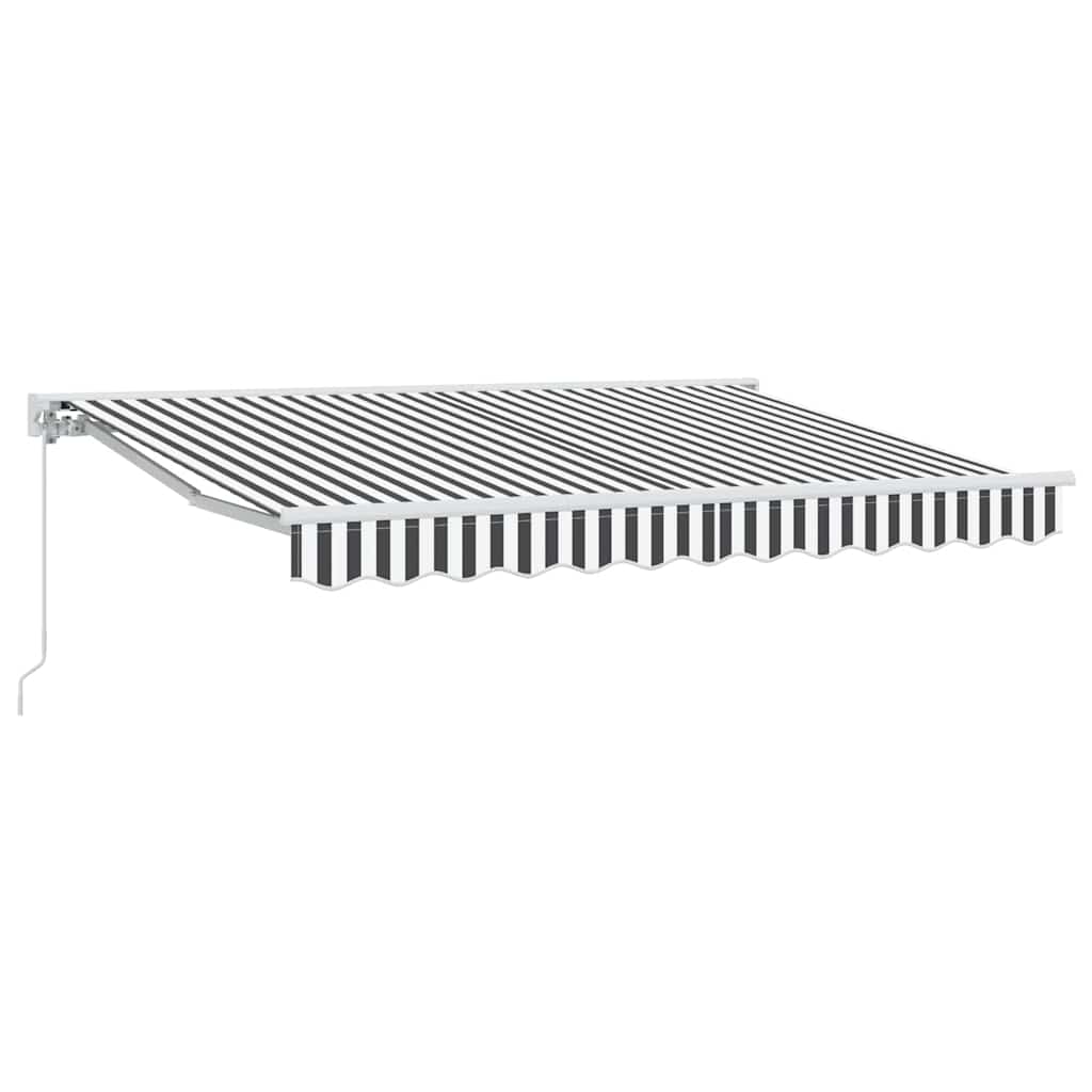 Markisenrahmen Anthrazit Und Weiß 300 X 200 Cm Anthrazit Und Weiß (Weißer Rahmen)