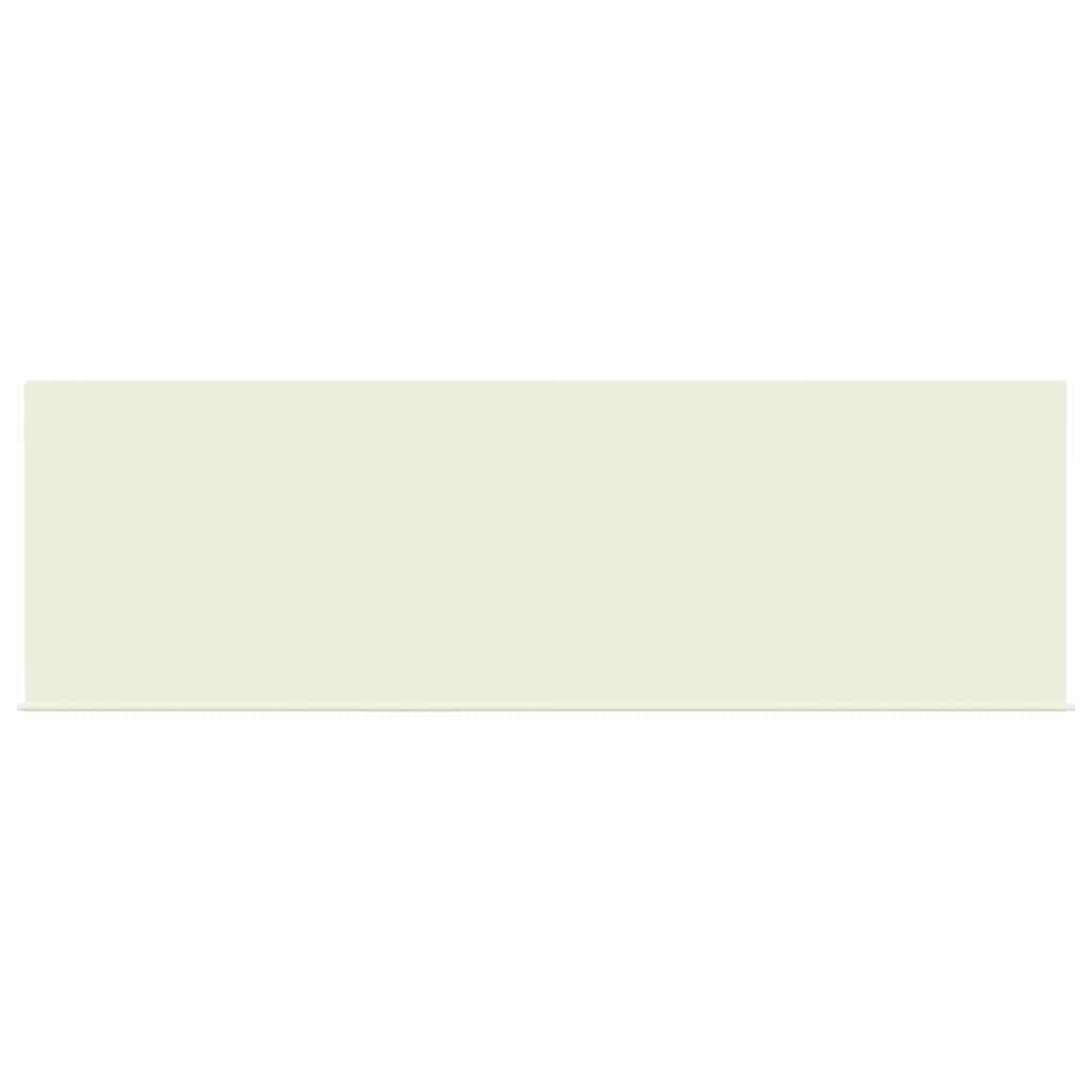 Einziehbare Markise Creme 400 X 200 Cm Polyester Und Aluminium Creme (Anthrazit-Rahmen)