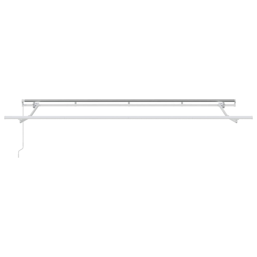 Einziehbare Markise Anthrazit 400 X 200 Cm