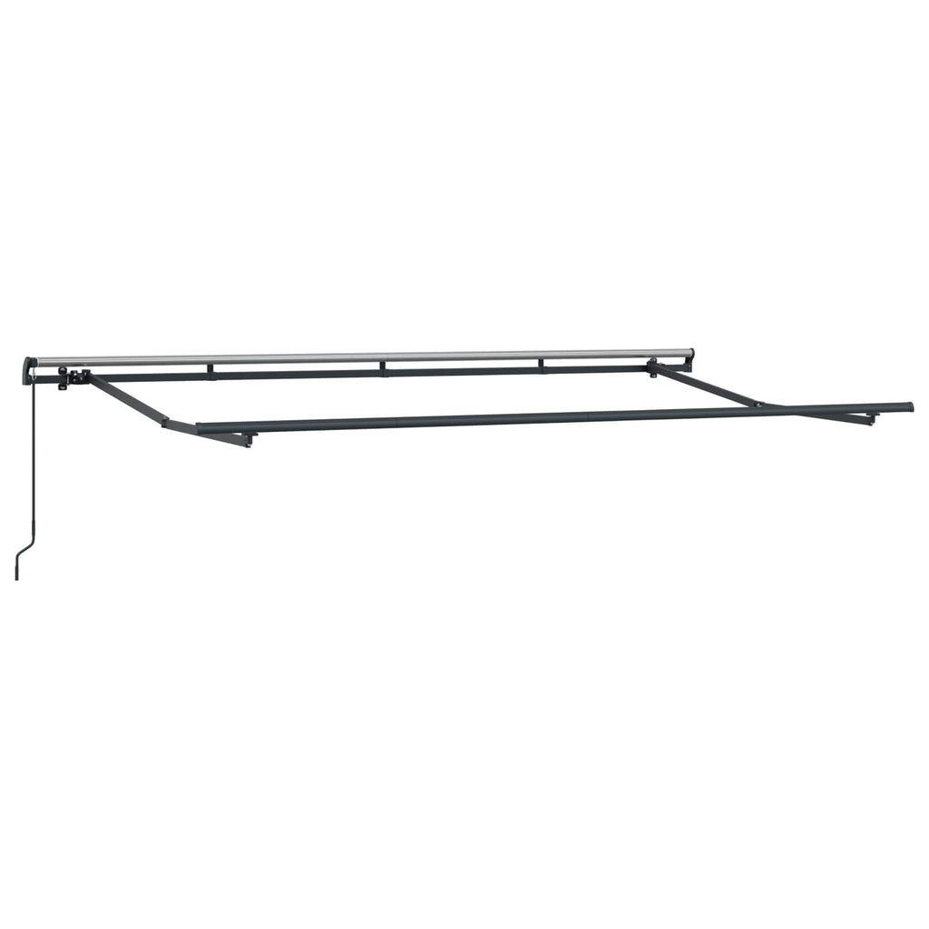 Einziehbare Markise Anthrazit 400 X 200 Cm