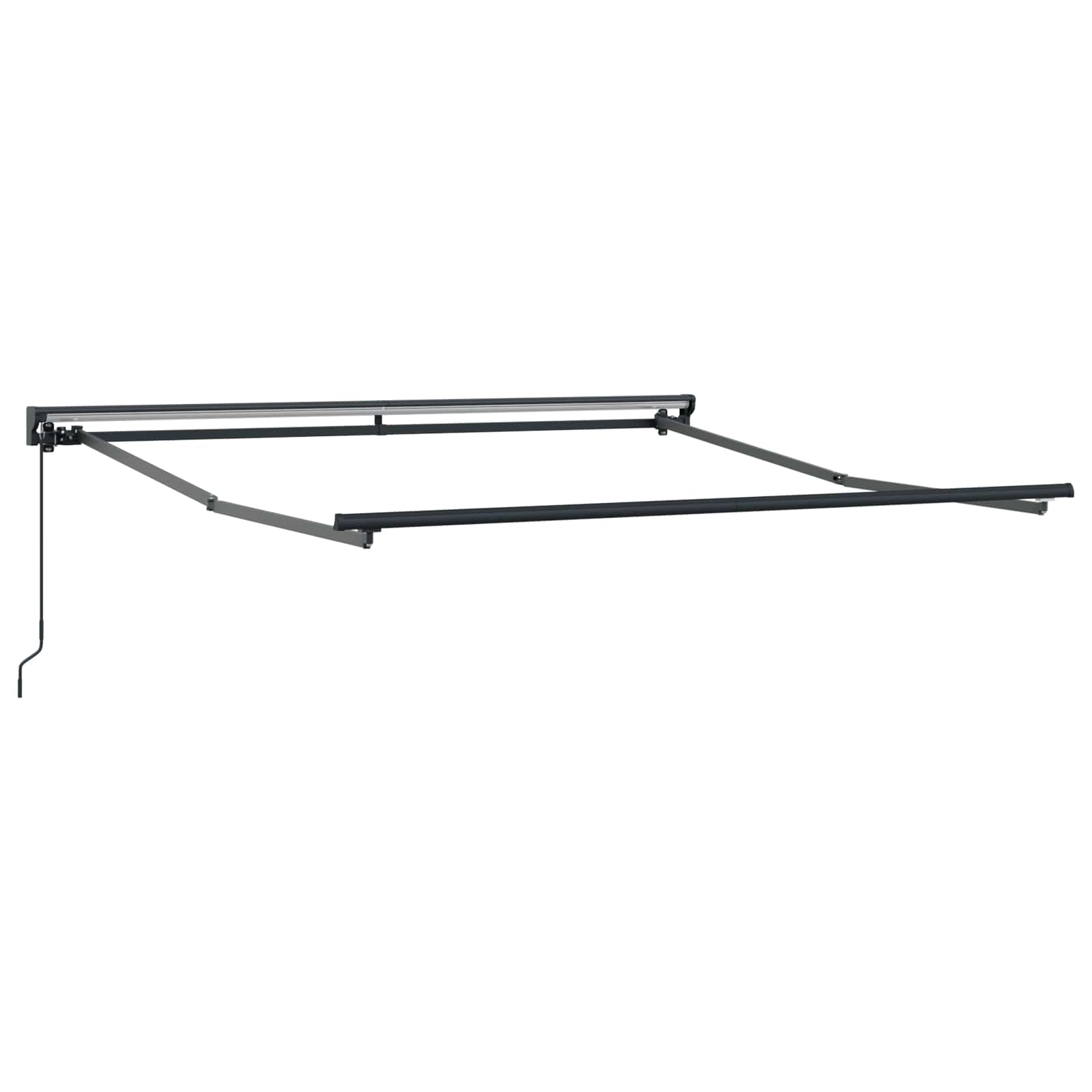 Markisenrahmen Gelb Und Weiß 300 X 250 Cm Gelb Und Weiß (Anthrazit Rahmen)