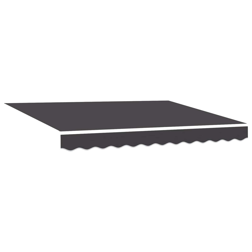 Einziehbare Markise Anthrazit 300 X 250 Cm Anthrazit (Rahmen Anthrazit)