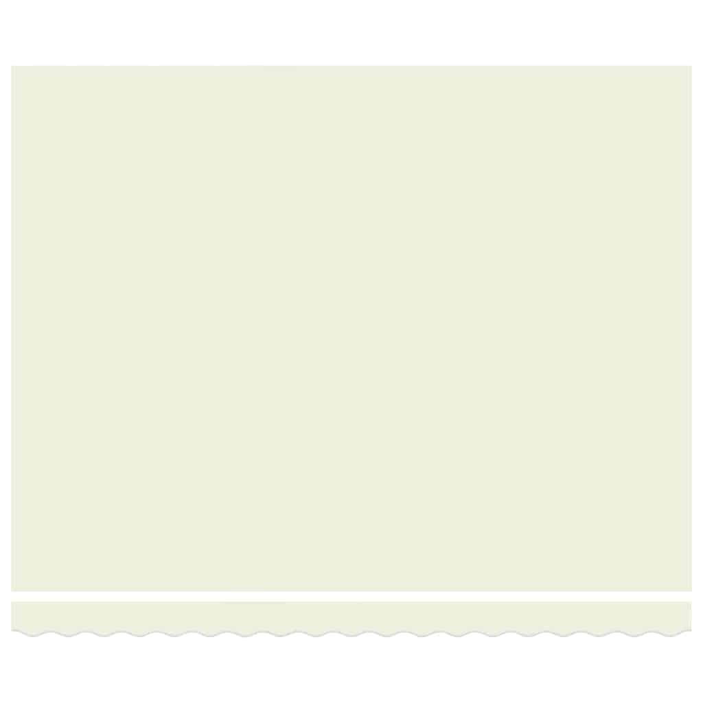 Markisenrahmen Creme 400 X 300 Cm Polyester Mit Pu-Beschichtung Creme (Anthrazit-Rahmen)