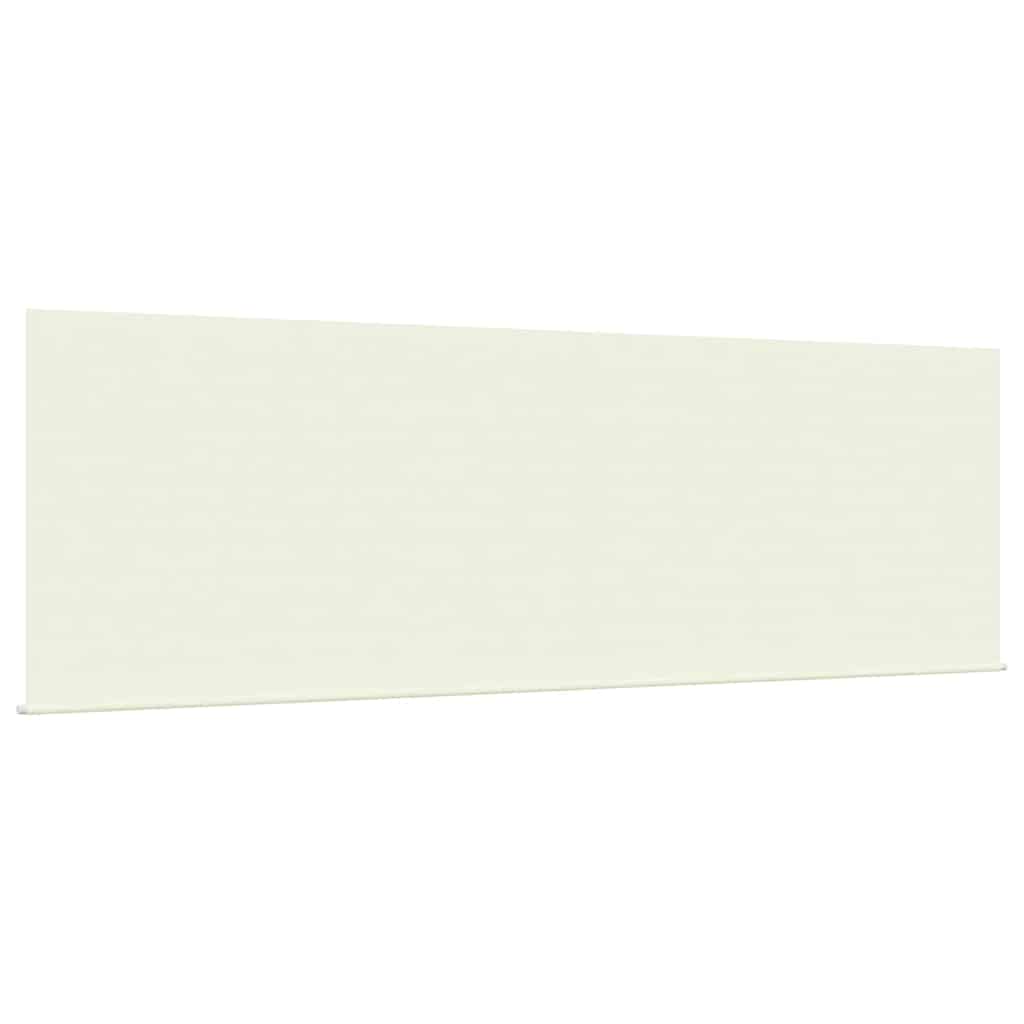 Einziehbare Markise Creme 400 X 300 Cm Polyester Und Aluminium Creme (Anthrazit-Rahmen)