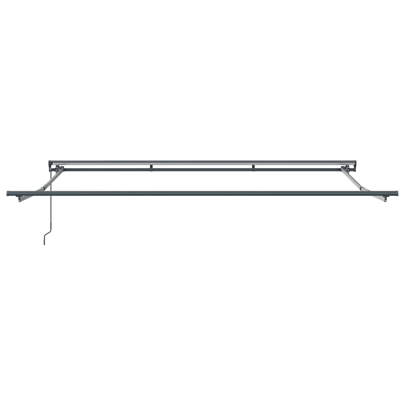 Markisenrahmen Bordeauxrot 400 X 300 Cm Burgunder (Anthrazit Rahmen)