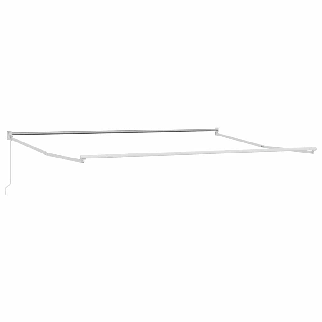Markise Gelb Und Orange 500 X 300 X 165 Cm Polyester Und Metall Gelb Und Orange
