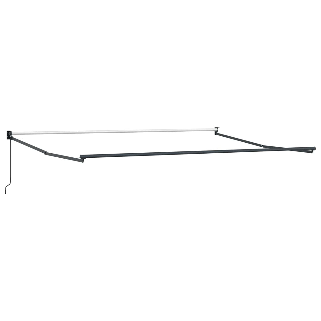 Markise Gelb Und Orange 500 X 300 X 165 Cm Polyester Und Metall Gelb Und Orange