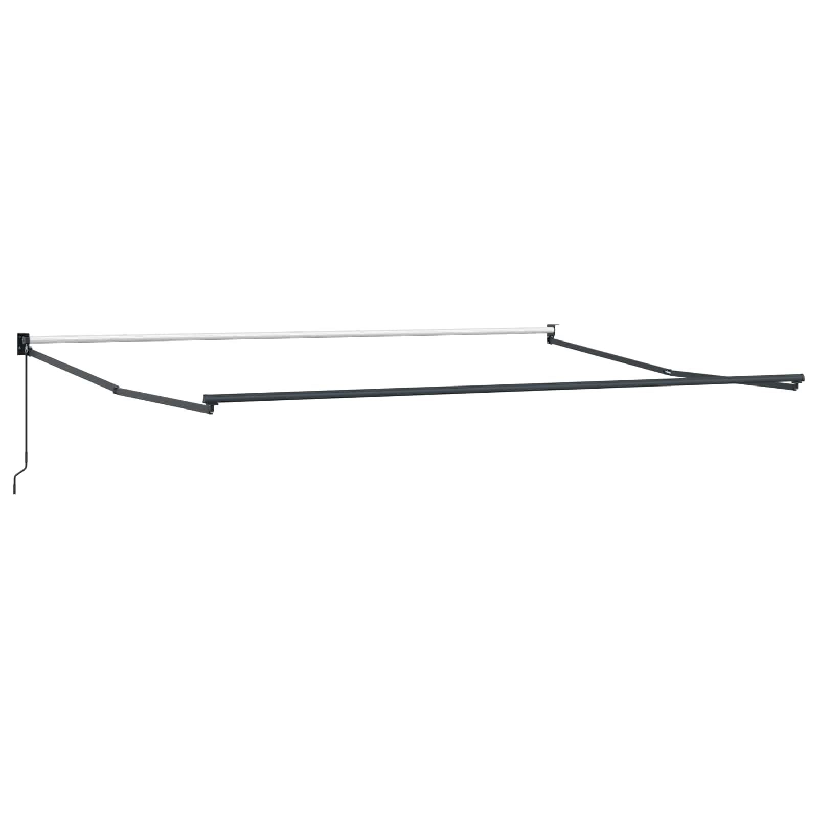Markise Gelb Und Orange 500 X 300 X 165 Cm Polyester Und Metall Gelb Und Orange
