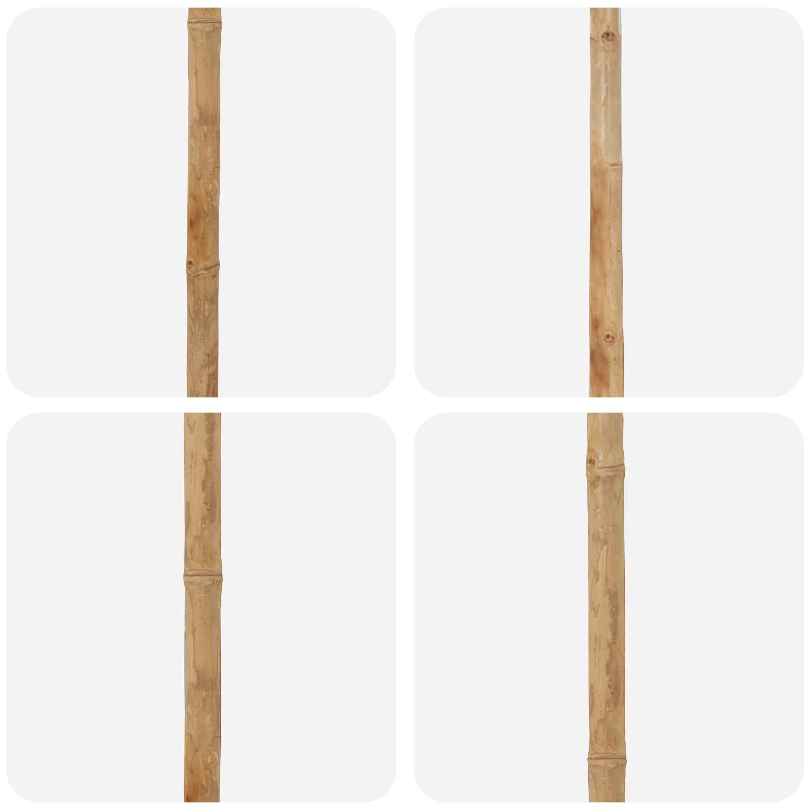 Garten-Sonnenschirm Ø 270 X 260 Cm Bambus