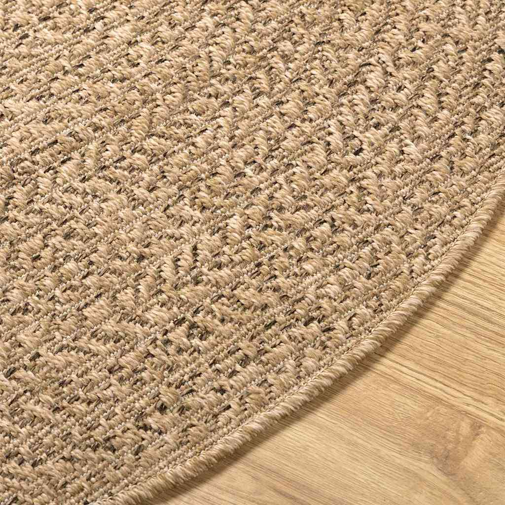 Teppich Zizur Braun 150 X 80 Cm Polypropylen