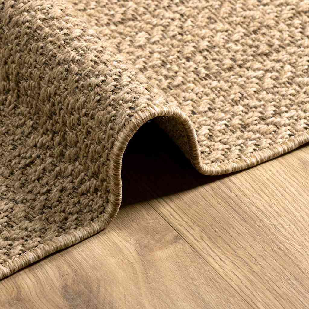 Teppich Zizur Braun 150 X 80 Cm Polypropylen
