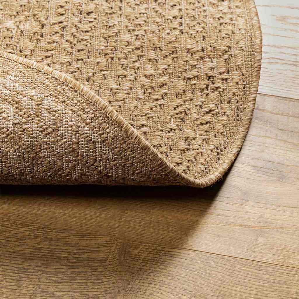 Teppich Zizur Braun 150 X 80 Cm Polypropylen