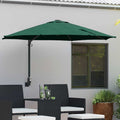 Garten-Sonnenschirm 248 X 248 X 148 Cm Polyester Und Stahl