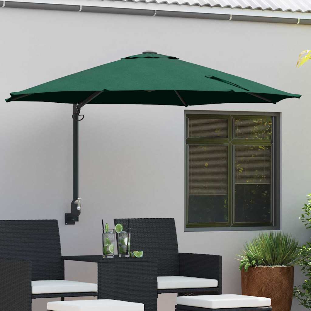 Garten-Sonnenschirm 248 X 248 X 148 Cm Polyester Und Stahl