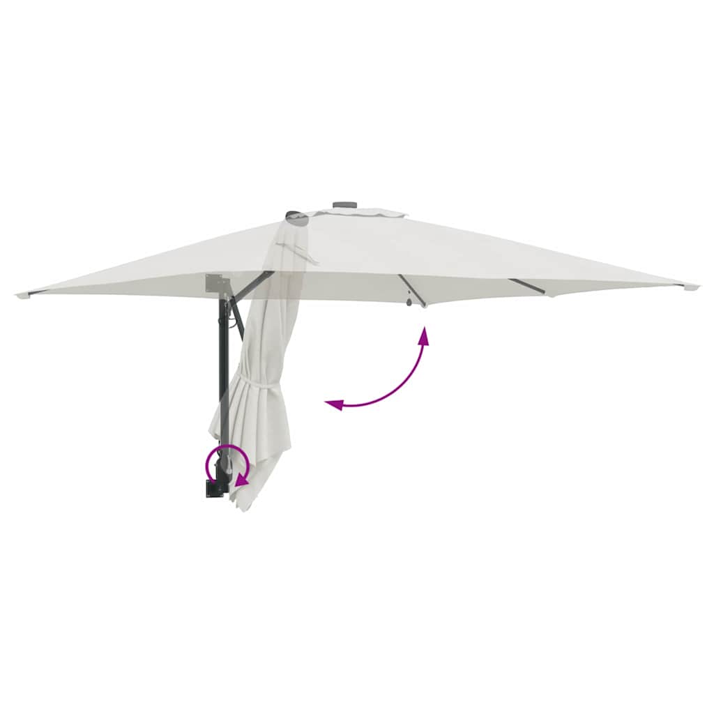 Garten-Sonnenschirm 248,5 X 247,5 X 160 Cm