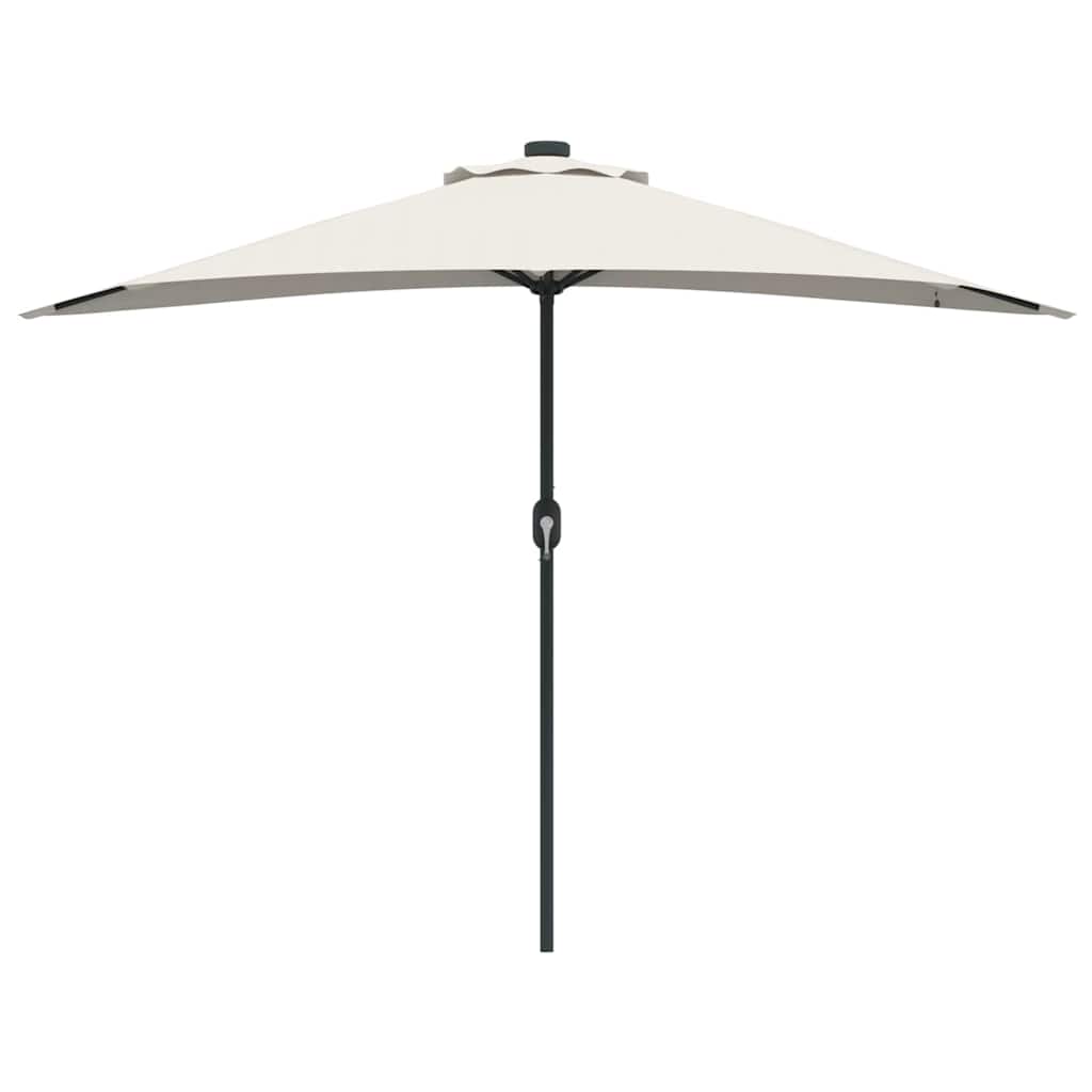 Garten-Sonnenschirm 294 X 150 X 224 Cm Polyester Und Stahl