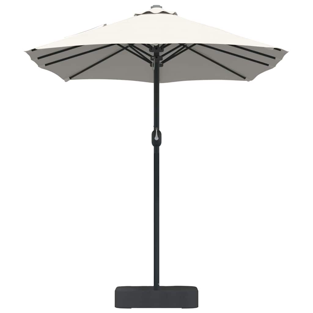Garten-Sonnenschirm 385 X 209 X 244 Cm Polyester Und Stahl