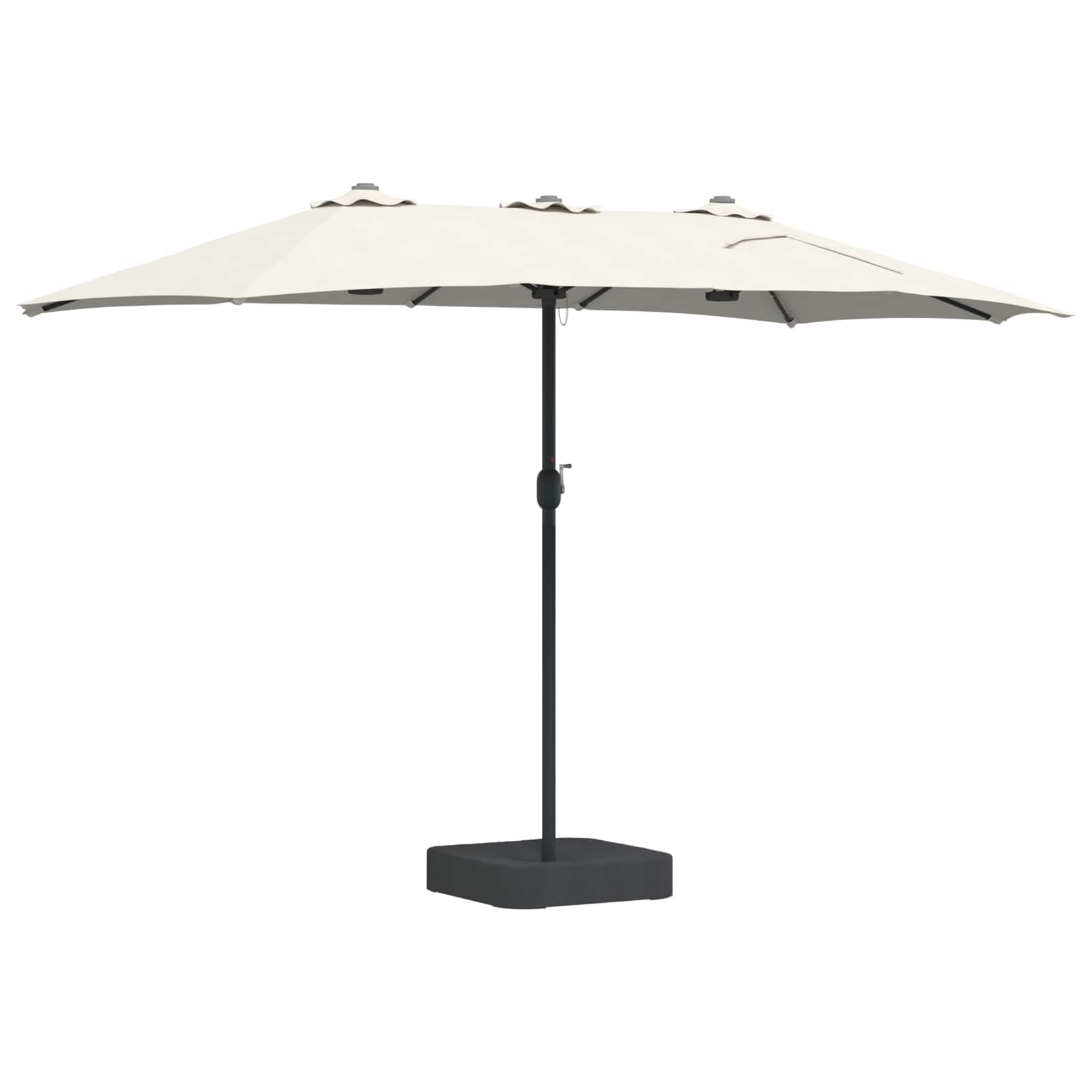 Garten-Sonnenschirm Und Anthrazit 385 X 209 X 244 Cm