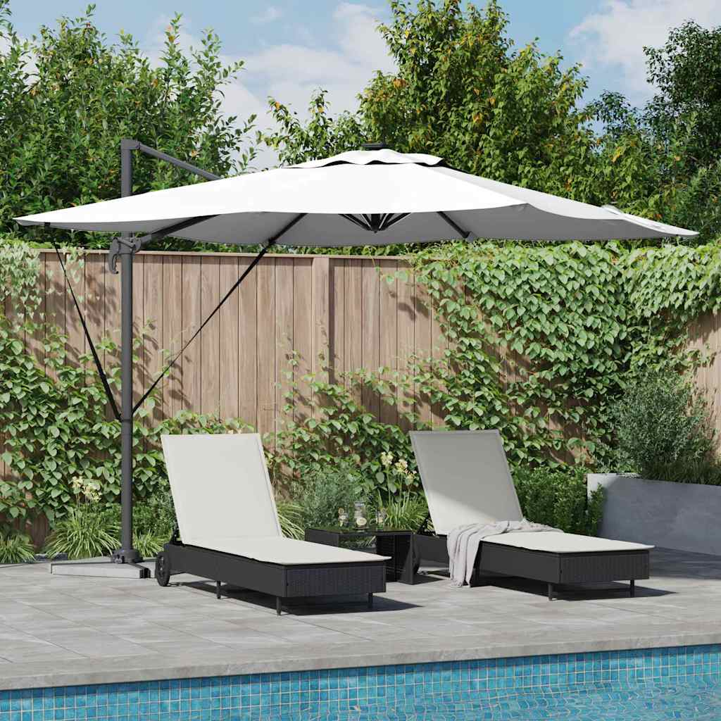 Sonnenschirm 286 X 284 X 270 Cm Aluminium Und Polyester