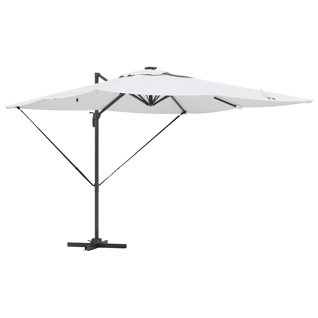Sonnenschirm 286 X 284 X 270 Cm Aluminium Und Polyester