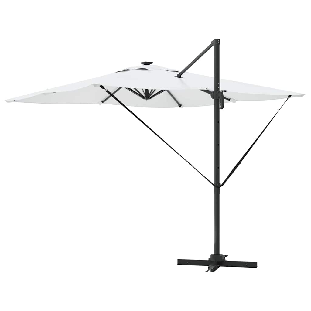 Sonnenschirm 286 X 284 X 270 Cm Aluminium Und Polyester