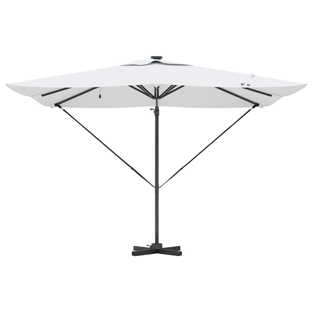 Sonnenschirm 286 X 284 X 270 Cm Aluminium Und Polyester