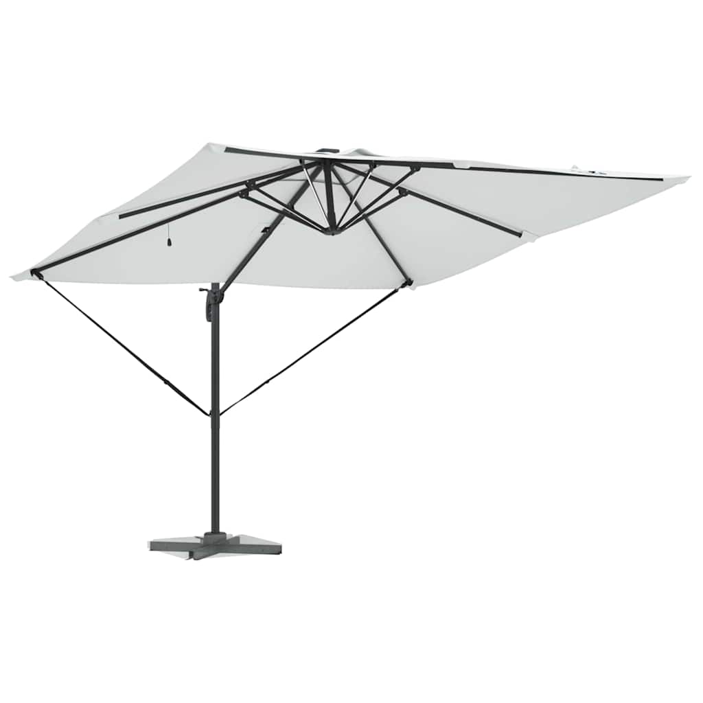 Sonnenschirm 286 X 284 X 270 Cm Aluminium Und Polyester
