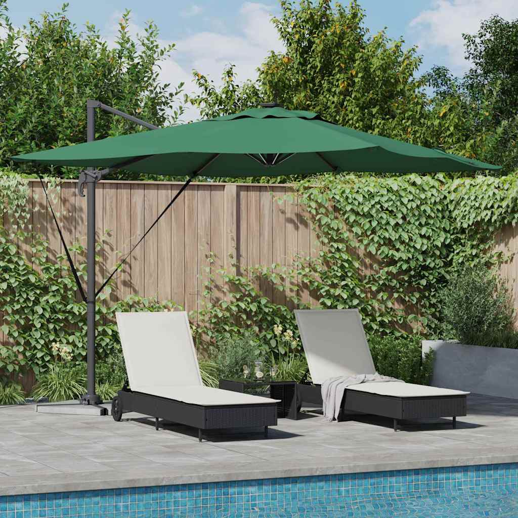 Sonnenschirm 286 X 284 X 270 Cm Aluminium Und Polyester