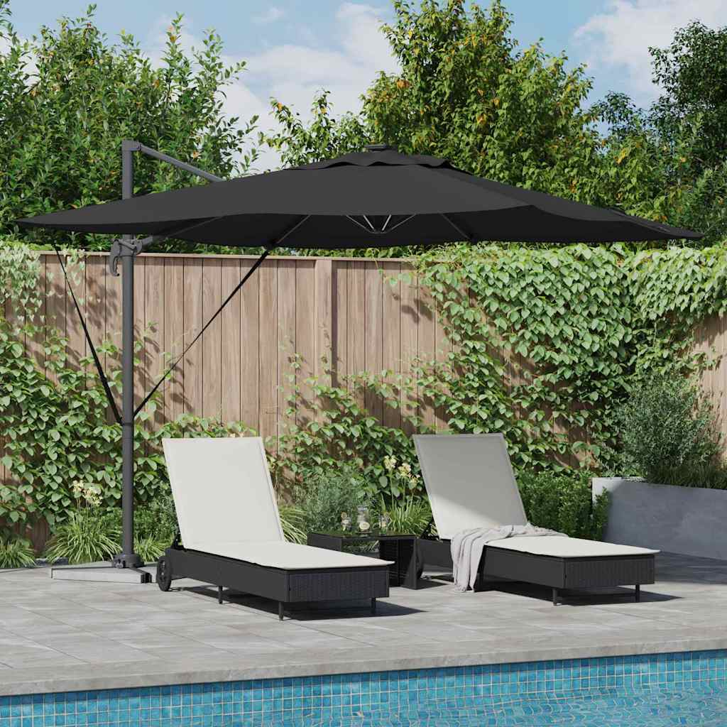Sonnenschirm 286 X 284 X 270 Cm Aluminium Und Polyester