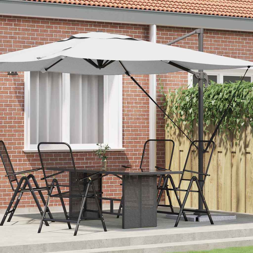 Roma Parasol 286 X 284 X 265 Cm Aluminium Und Polyester