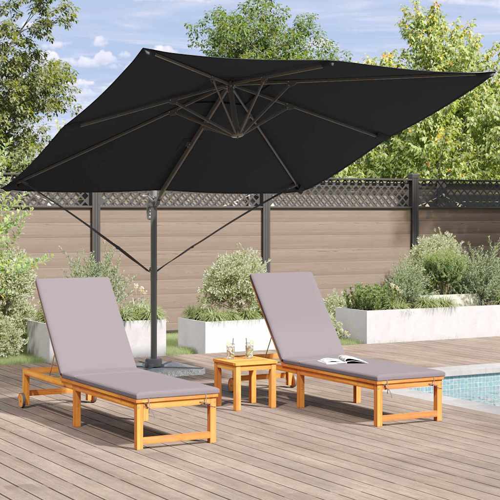 Roma Parasol 286 X 284 X 265 Cm Aluminium Und Polyester