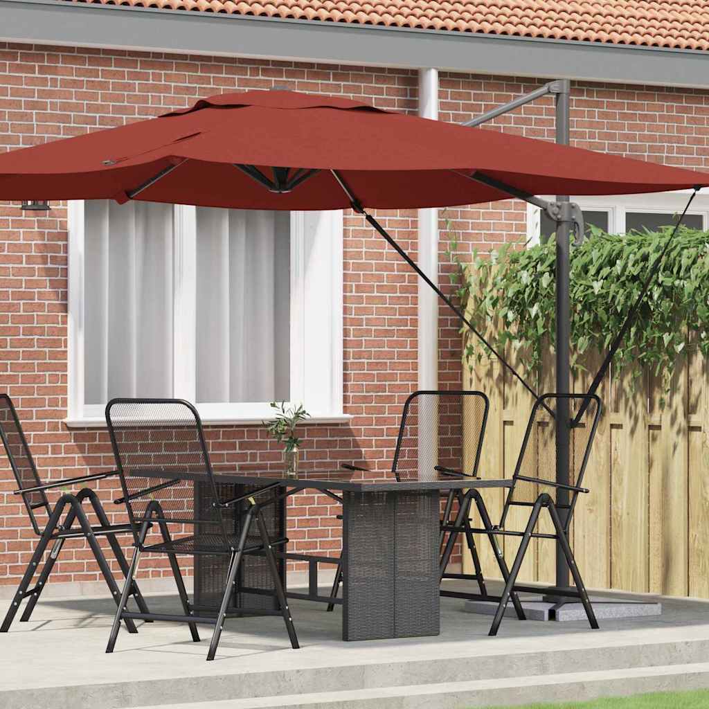 Roma Parasol 286 X 284 X 265 Cm Aluminium Und Polyester