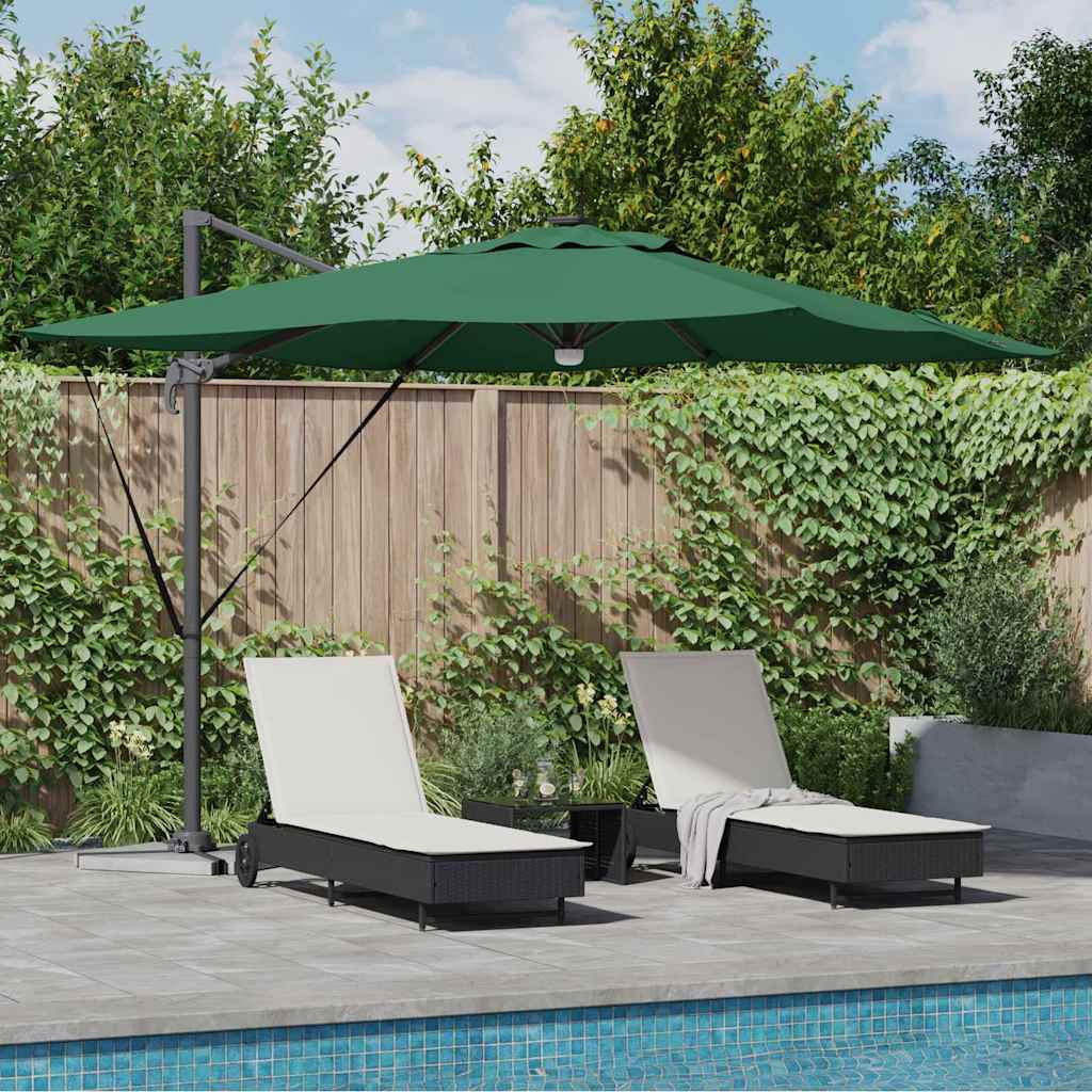 Roma Parasol Mit Led-Lichtleisten 286 X 284 X 270 Cm