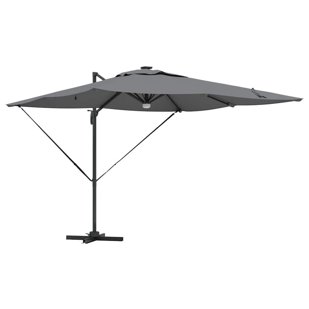 Roma Parasol Mit Led-Lichtleisten 286 X 284 X 270 Cm