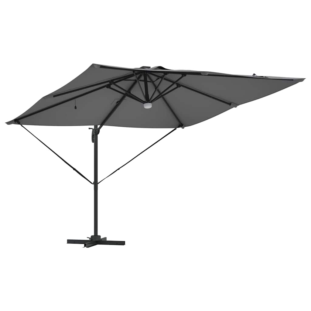 Roma Parasol Mit Led-Lichtleisten 286 X 284 X 270 Cm