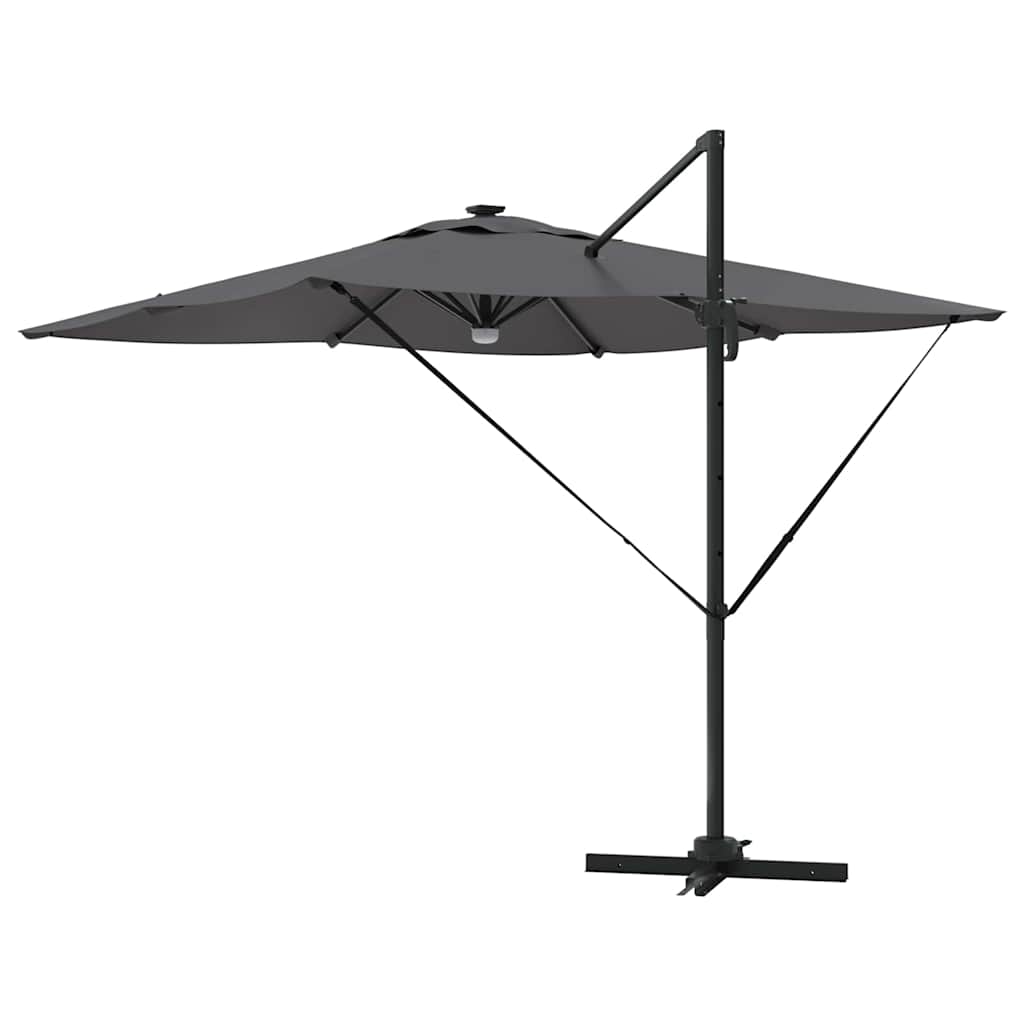 Roma Parasol Mit Led-Lichtleisten 286 X 284 X 270 Cm