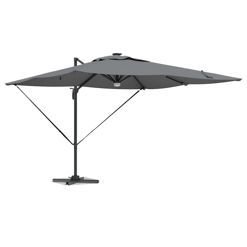 Roma Parasol Mit Led-Lichtleisten 286 X 284 X 270 Cm