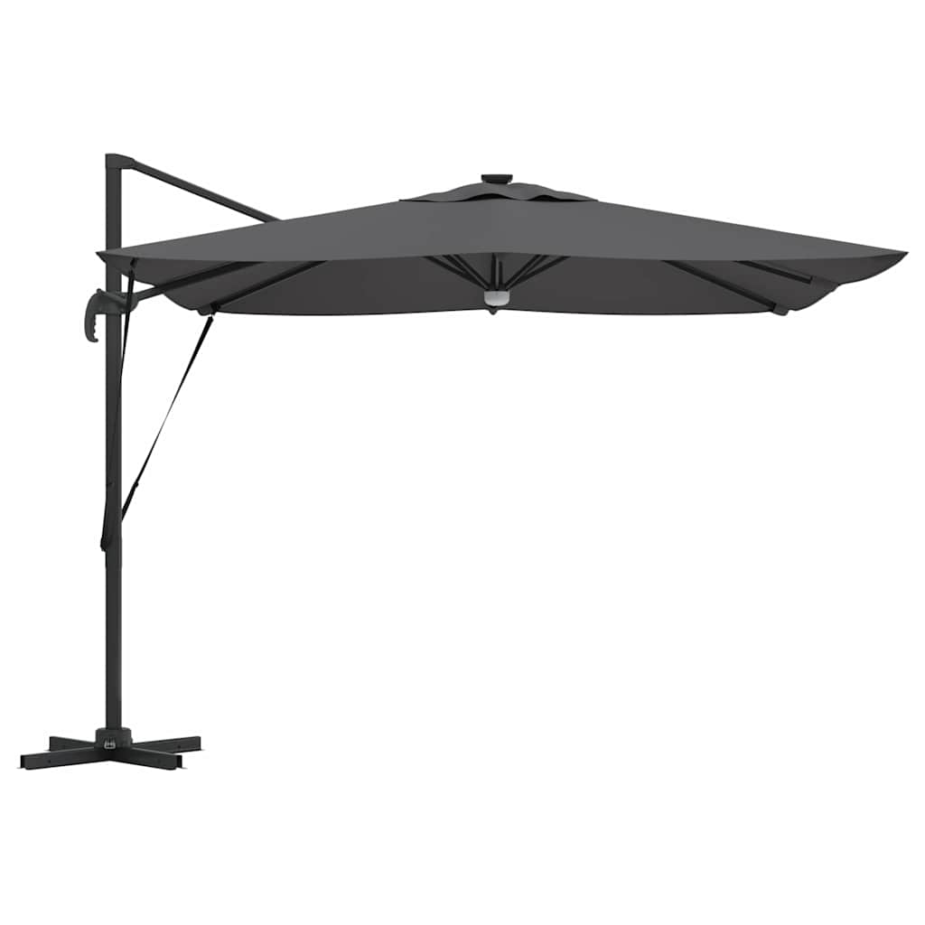 Roma Parasol Mit Led-Lichtleisten 286 X 284 X 270 Cm