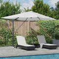 Sonnenschirm 351 X 250 X 253 Cm Polyester Und Aluminium