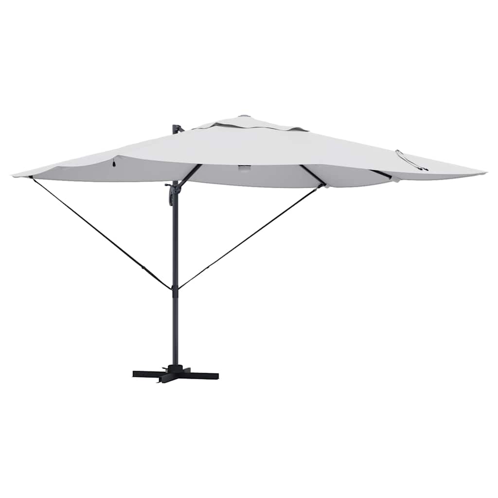 Sonnenschirm 351 X 250 X 253 Cm Polyester Und Aluminium