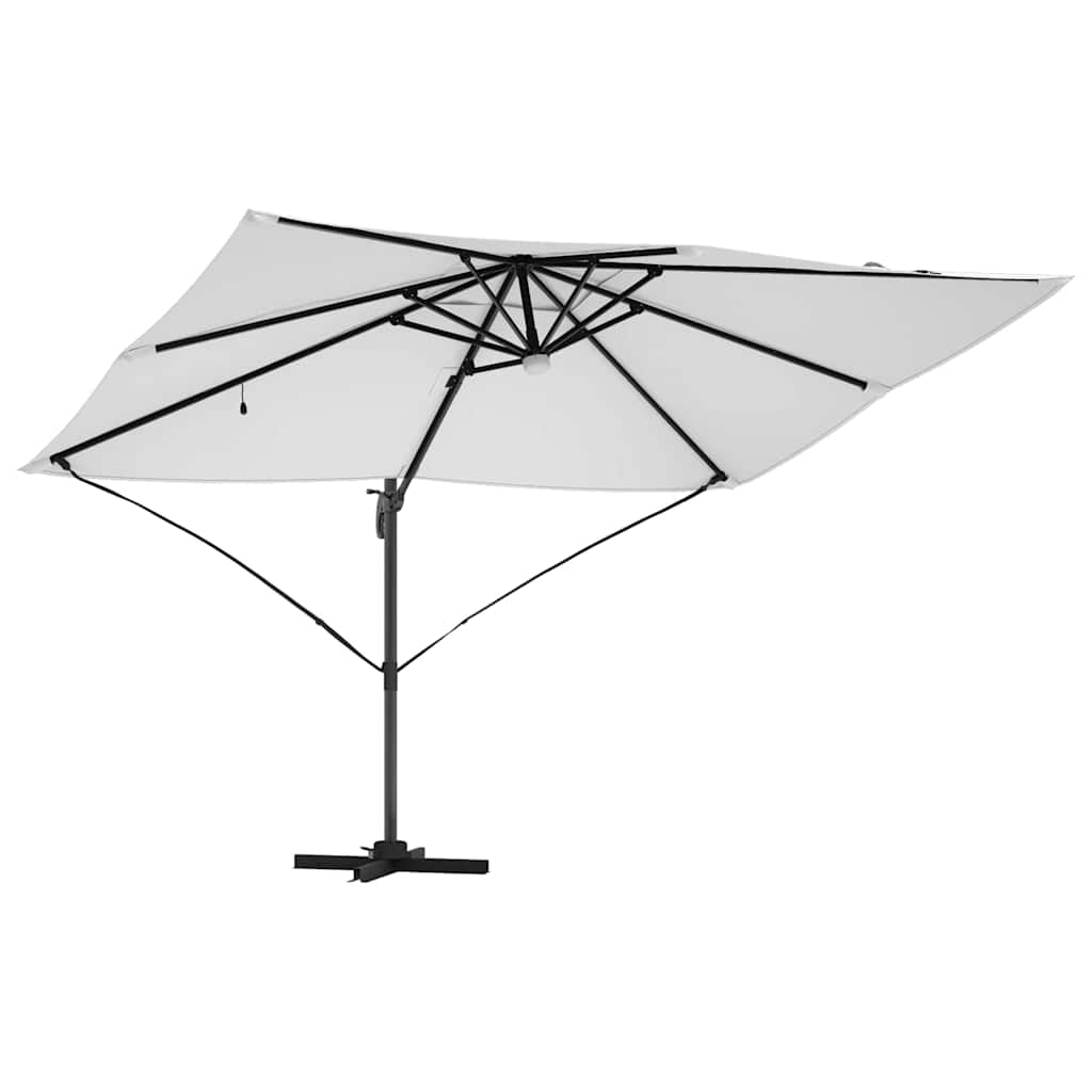 Sonnenschirm 351 X 250 X 253 Cm Polyester Und Aluminium