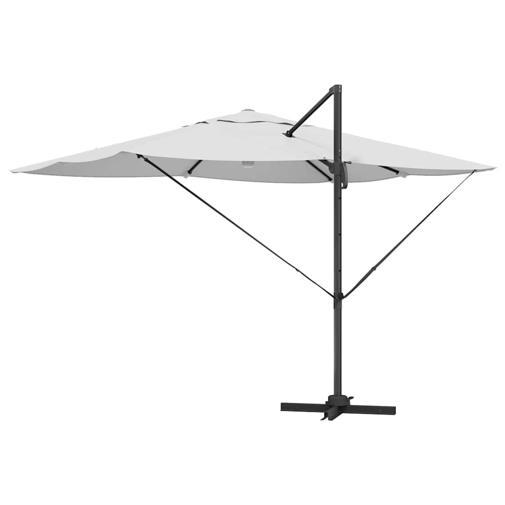 Sonnenschirm 351 X 250 X 253 Cm Polyester Und Aluminium